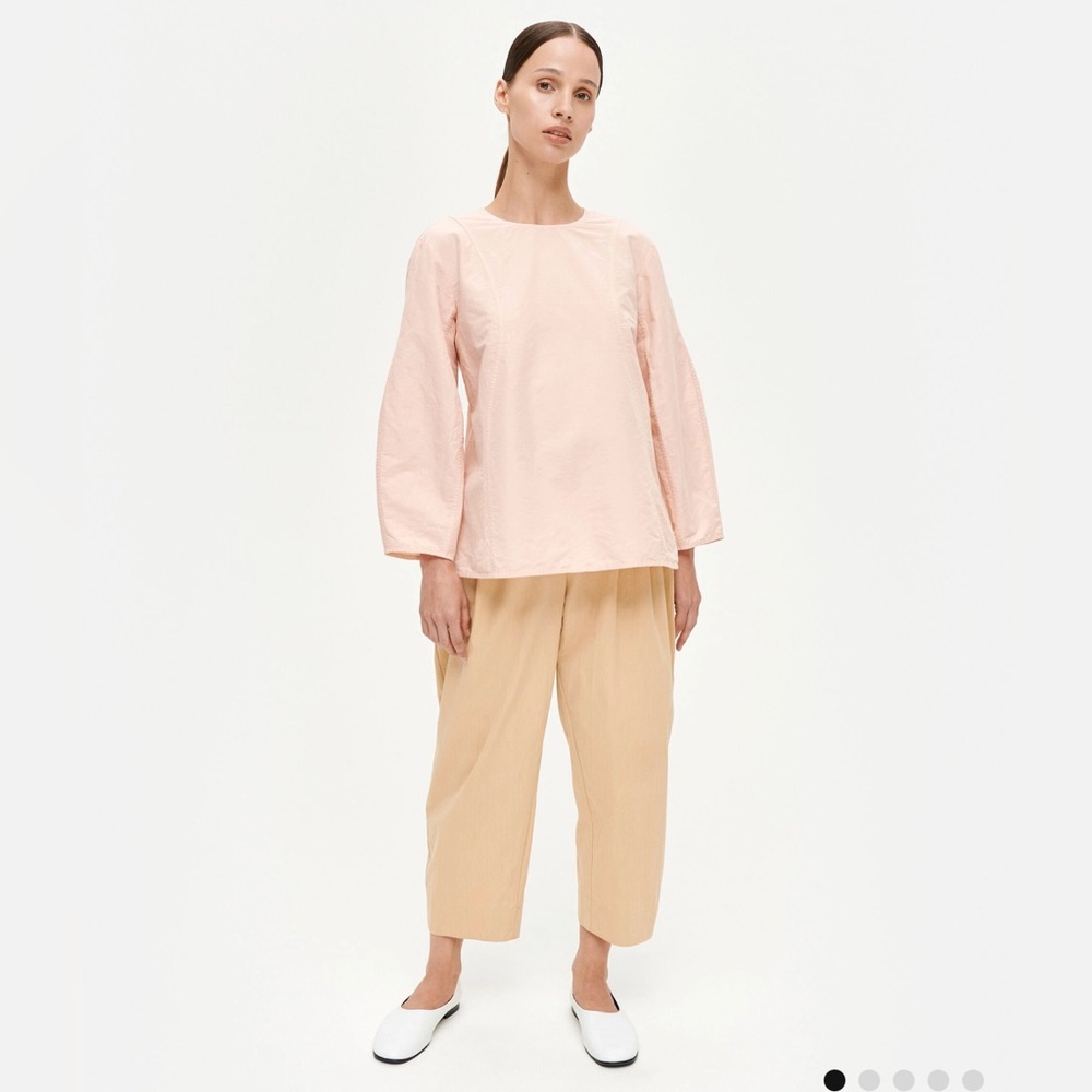 Marimekko Alvet Peach Tie-Back Top Size 42 (L)
